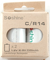 Test Review Of Soshine C Mah White Rechargeable Batteries